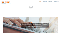 Desktop Screenshot of plotel.com