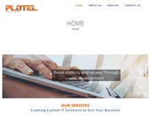 Tablet Screenshot of plotel.com